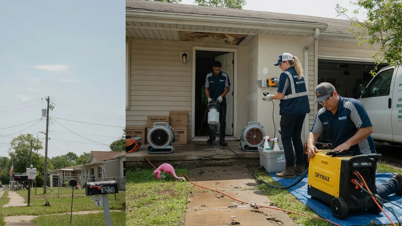 Storm Damage Water Removal in Linden, WI near me